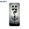 Für Honor Magic 7 Pro Hülle Magic7 Pro Klare Bemalte Abdeckung Weiche Silikon Handyhülle Für Huawei Honor Magic7Pro Hülle Fundas Schalen