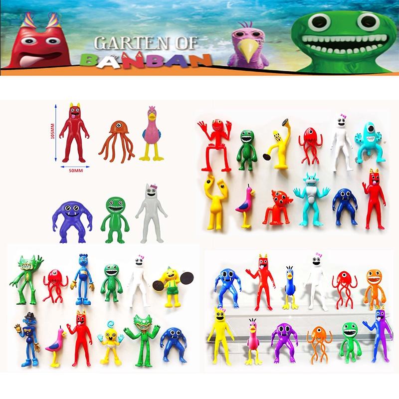 6/12pcs Garten Of Banban Toy Models Handmade Dolls For Kids Gifts