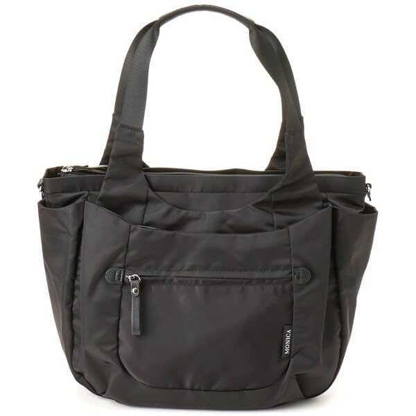 Monica Round Tote Bag MONI01105 Light Gray 2-Way (12)