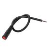 2 Pin Female Electric Bike Extension Cable for Light Waterproof Electric Bike Extension Wire 200V AC