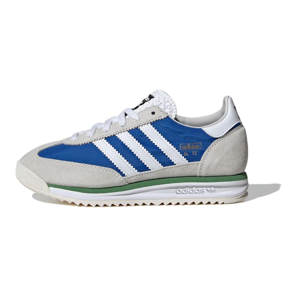 Adidas Originals SL 72 RS Retro Classic Durable Low-Top Casual Shoes Kids Sneakers Blue White IH2964
