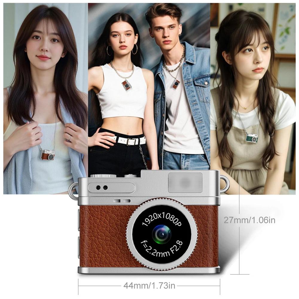 32G Children Digital Camera 1080P Portable Vintage Very Small Camcorder Video Recorder Retro Ccd Mini Cam with Screen