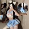 Sexy Lingerie Sexy Schoolgirl Sweet Waist Split Jk Uniform Pure Lust Temptation 9