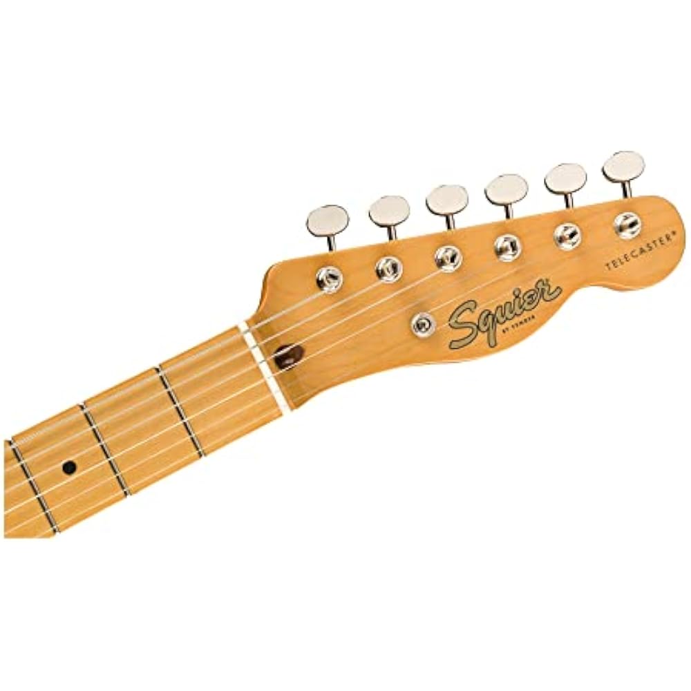 Squier by Fender Electric Guitar Classic Vibe 50s Telecaster®, Butterscotch Blonde with Soft Case