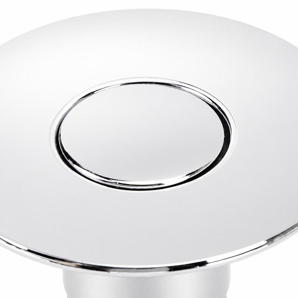 2 Pack Push Bounce Sink Drain Strainer 304 Stainless Steel Filter Basket Drain Stopper Washbasin