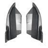 Carbon Fiber Texture ABS Mirror Caps for BMW X1 IX1 U11 M Sport 2020 (1 Pair)