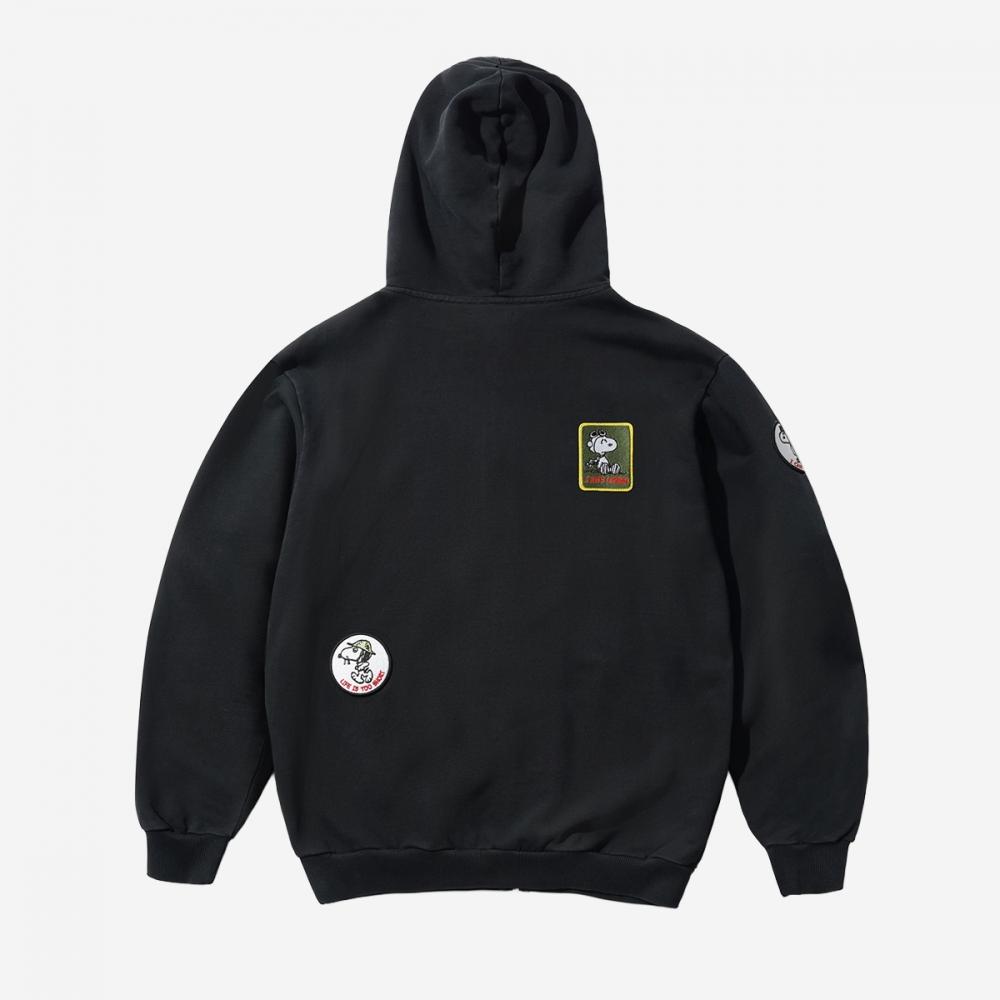 Butter Goods Patches Zip Thru Hood Patches Zip Thru Hood