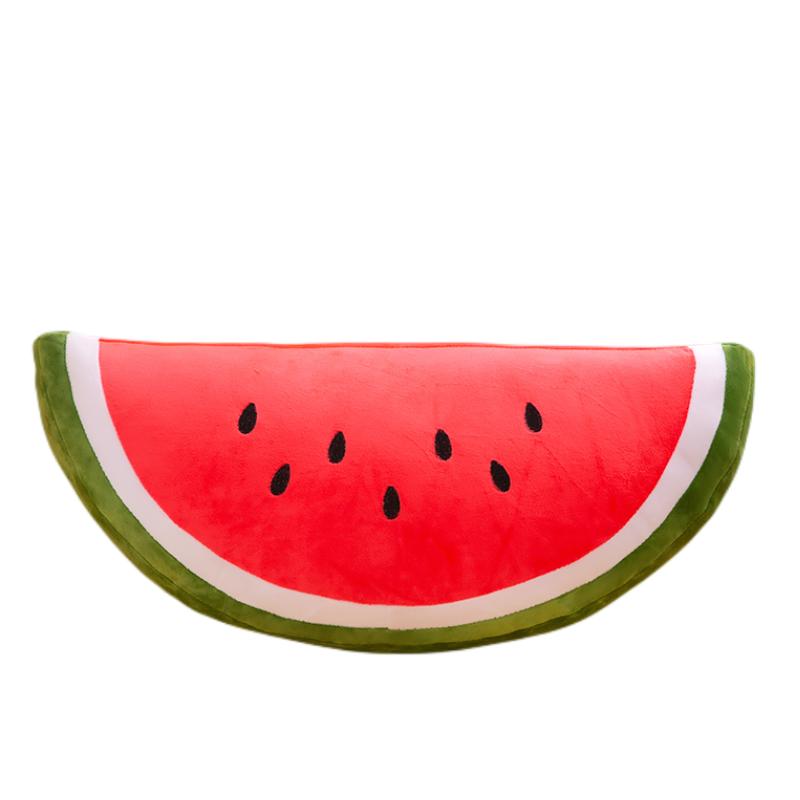 

Toy Plush Watermelon Cute Plushies Cushion Pillow Decor Gifts Kids Decor Home Semicircle,40cm/15.75in