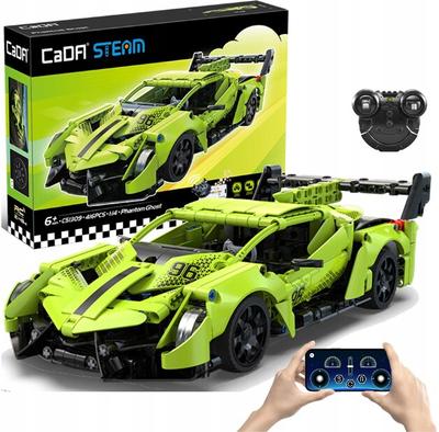 Конструктор Пластиковый Cada Auto Phantom Ghost RC, 416 Деталей