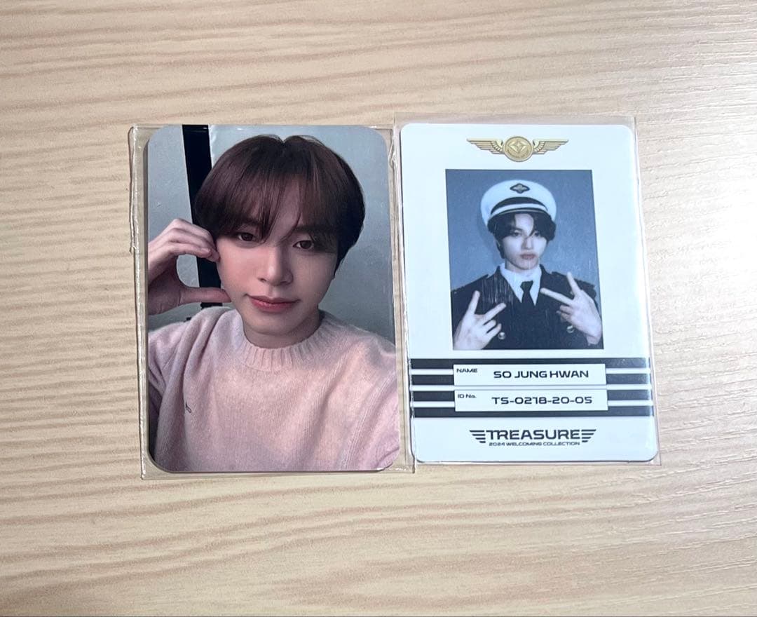 [USED] TREASURE Junghwan Season s Greetings 2024 YG Select Bonus Photocard