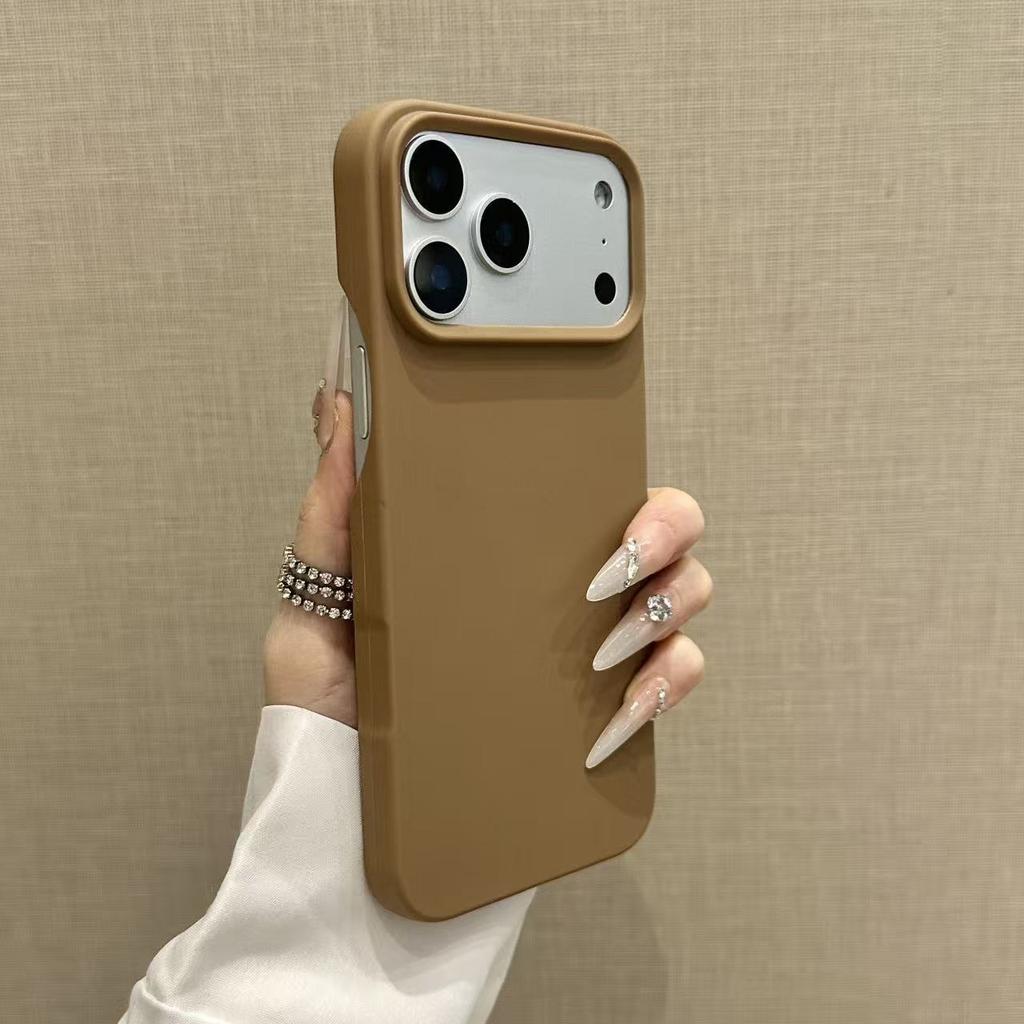 Fashion Macaron Pure Color Skin Feel Soft TPU Phone Case For IPhone 17 Pro Max Air 16 15 14 Plus 13 Half-pack Shockproof Cover