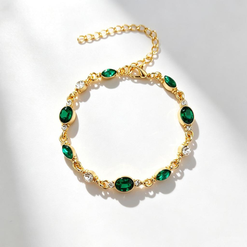 Gargantilla de Diamantes Coloridos de Primavera/Verano - Collar de Clavícula para Mujer de Alta Gama, Diseño Versátil
