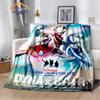 Ultra Heroes Zeta Hero's Path  Wool Blanket Jindian Animation Character Ultraman  Fashion  Portable Flannel Warm Camping