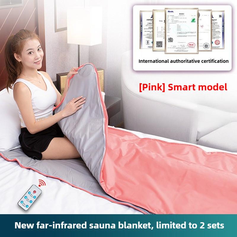 Far Infrared Seabuckthorn Detoxification Sauna Blanket Home Beauty Salon Sweat Steaming Instrument Boost Metabolism Sauna Device