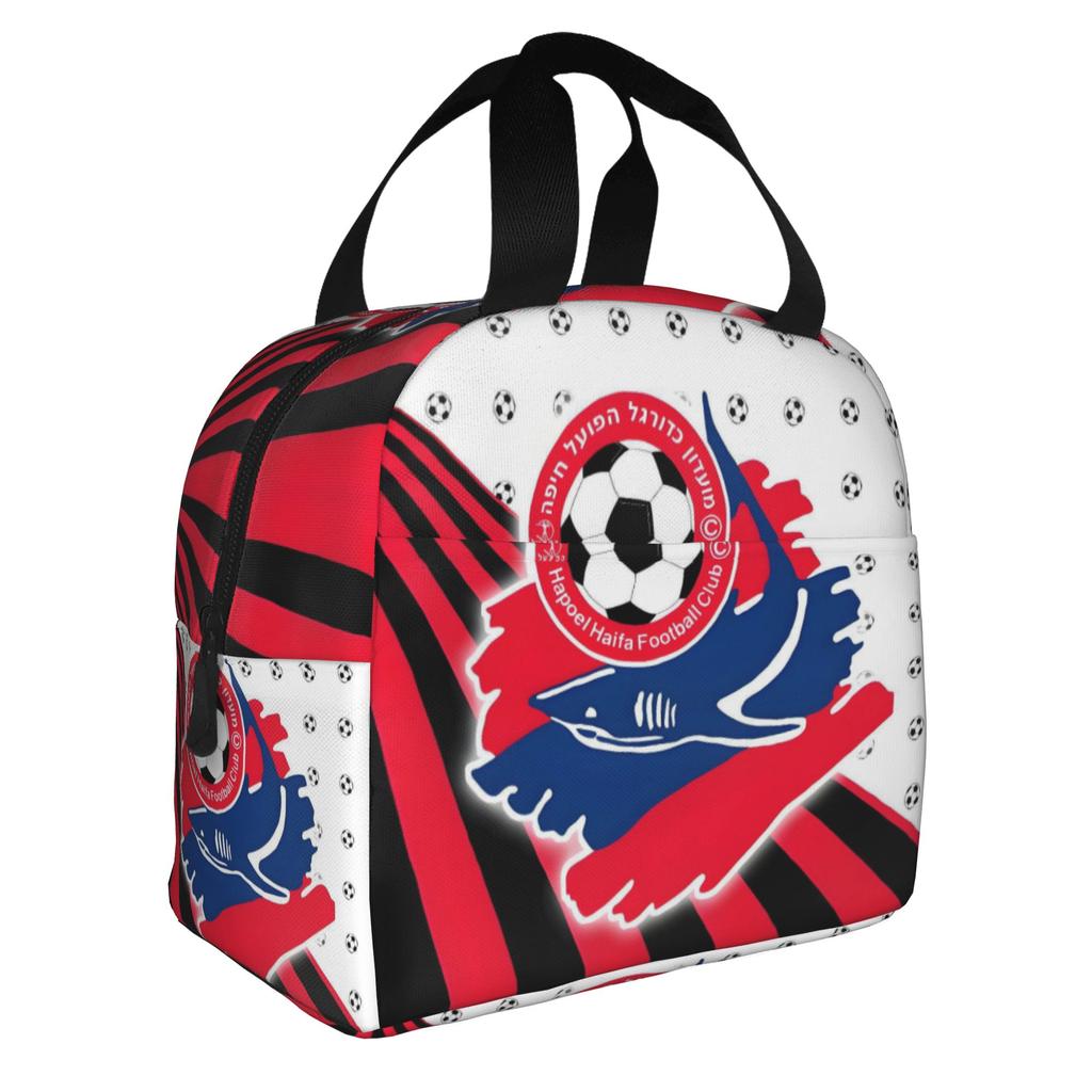 Footbally Beitar Jerusalem FC Soccer  Insulated Lunch Bag for Work School  Waterproof Cooler Thermal Lunch Box Women Men