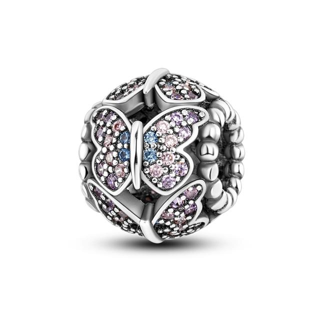 925 Sterling Silver Skates Animal Chameleon Pendant Charms Beads Fit Bracelet DIY Making For Women Gift Party