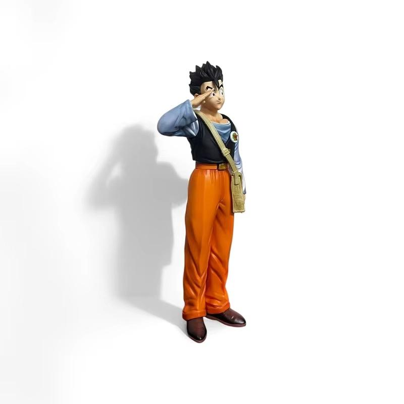 Z Son Gohan Action Figure Salute Pose High School Uniform Pvc Anime Statue Collectible Decor Model For Anime Fans