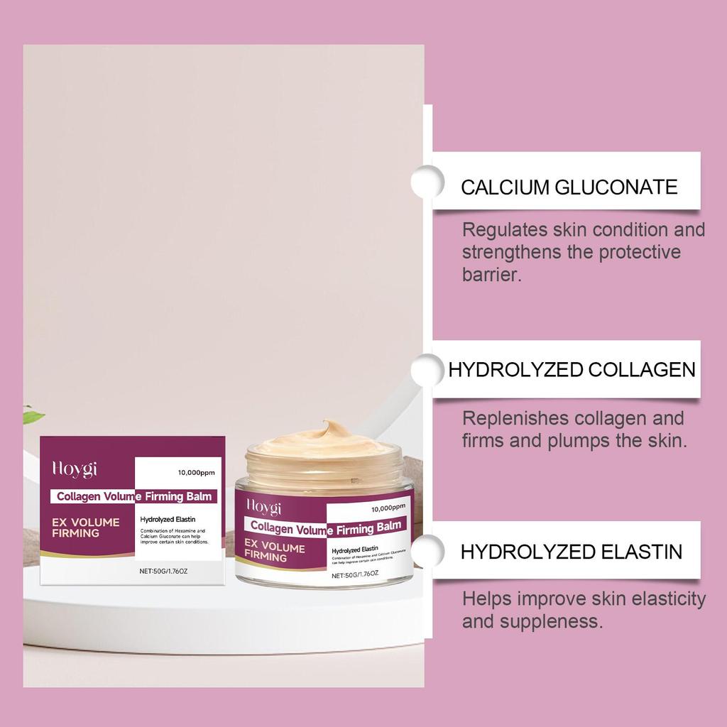 Calcium Collagen Moisturizing Cream Smooth texture, easy to absorb, gentle formula, various skin types, daily moisturization