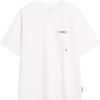Badfive Breathable Round Neck T-Shirt Men Tops Off-White AHST693-2