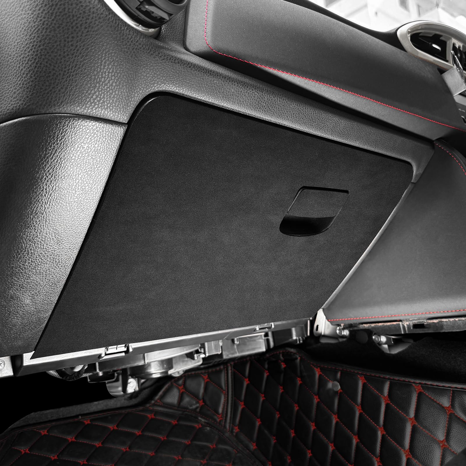 

KUNGKIC Бардачок Замшевый Декоративный Защитный Аксессуары для Интерьера для Toyota 86 GT86 ZN6 и Subaru BRZ ZD6 Наклейка, Рамка, Коврик, Устойчивый к Пятнам чёрный