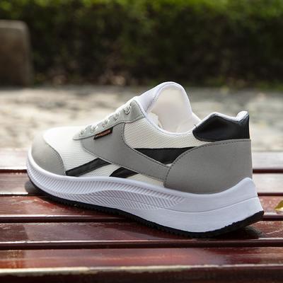 Casual Men's Shoes Spring Mesh Trend Student Running Shoes Fly-woven Lace-up Sports Travel Soft-soled Men's Shoes