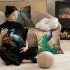 Peacock Pillow Gift Home Office Decoration Pillow Bedroom Sofa Car Cushion CoverPillow Case