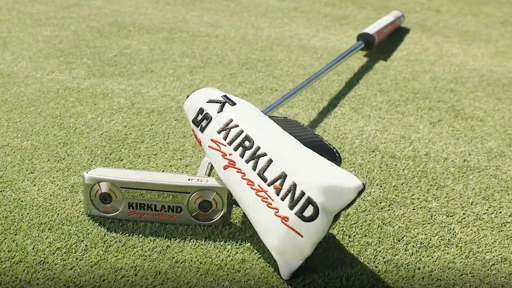 Kirkland Signature Kirkland Signature KS1 Golf Putter KS1 Golf Putter Club with Headcover Silver 1010mm x 240mm x 90mm
