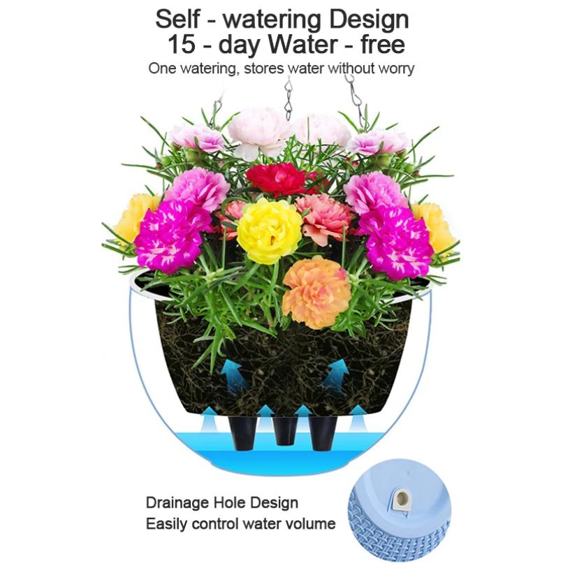 Hanging Plant Pot Flower Pot Planters for Hanging Flowers Outside Macrame Plant Hanger Vases Projectors for The Flowerpot
