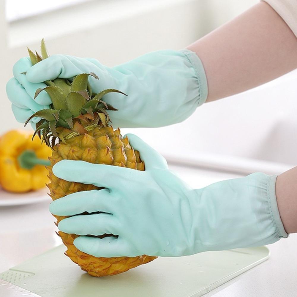 Vodotěsná gumová rukavice Čisticí nástroj Kuchyňská latexová rukavice Nová rukavice na mytí nádobí Domácnost