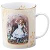 Macmillan Alice In Wonderland Classic Cecera (Yamaka Premium Porcelain) Pair of Mugs (350ml) Set, Made In Japan, ALC10-13