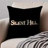 SSilent HHillS Anime Cushion Cover Pillowcase Antidustmite Invisible Zipper Short Plush Sofa Cushion