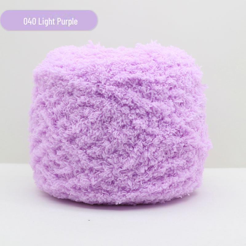 

Толстая пряжа цвета кораллового флиса для вязания пушистых детских полотенец и шарфов.