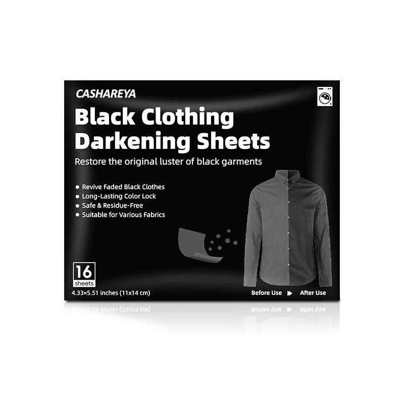 Cross-border Laundry Sheets: Black Clothing Dyeing & Whitening, Color Repair & Fade Prevention