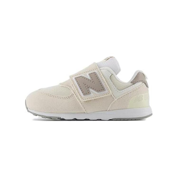 

New Balance Nb 574 Удобные Легкие Низкие Кроссовки для Ходьбы Детская Обувь Молочно-Белый NW574ESC 27.5