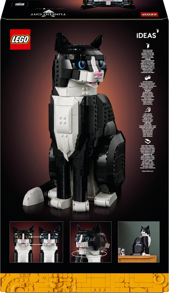 LEGO конструктор Ideas – р – Черно – белая кошка (21349)