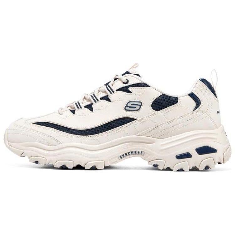 Skechers D'Lites 1.0 Mesh, Artificial Leather Cushioning Height Increasing Cushioning Height Increasing Low Top 894193-NTNV