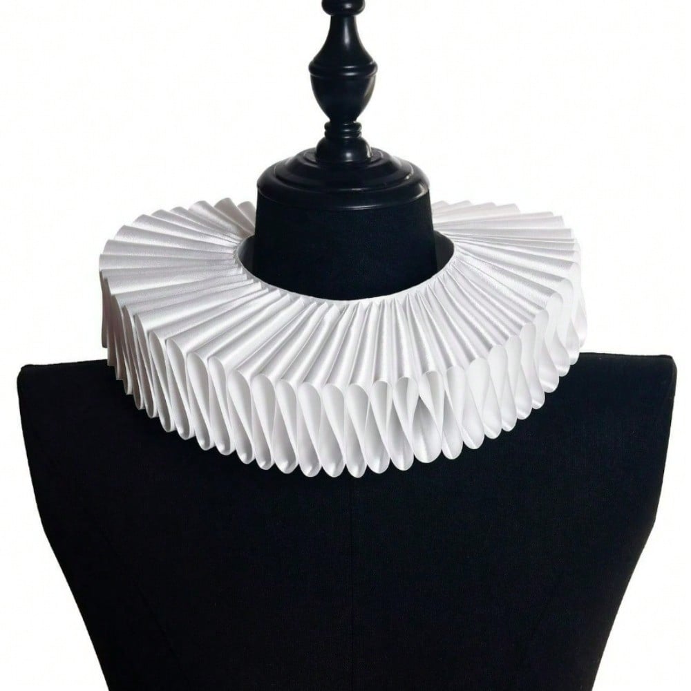 Handmade court aristocratic literary fake collar retro ruff collar coldplay photography wedding accessories props