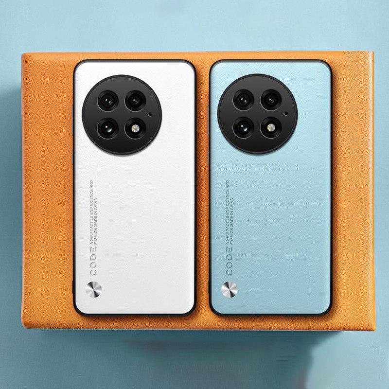 PU Leather Case For OnePlus 13 5G Back Cover Silicone Full Camera Protection Phone Case For OnePlus 13T 13S 13R 5G Matte Funda