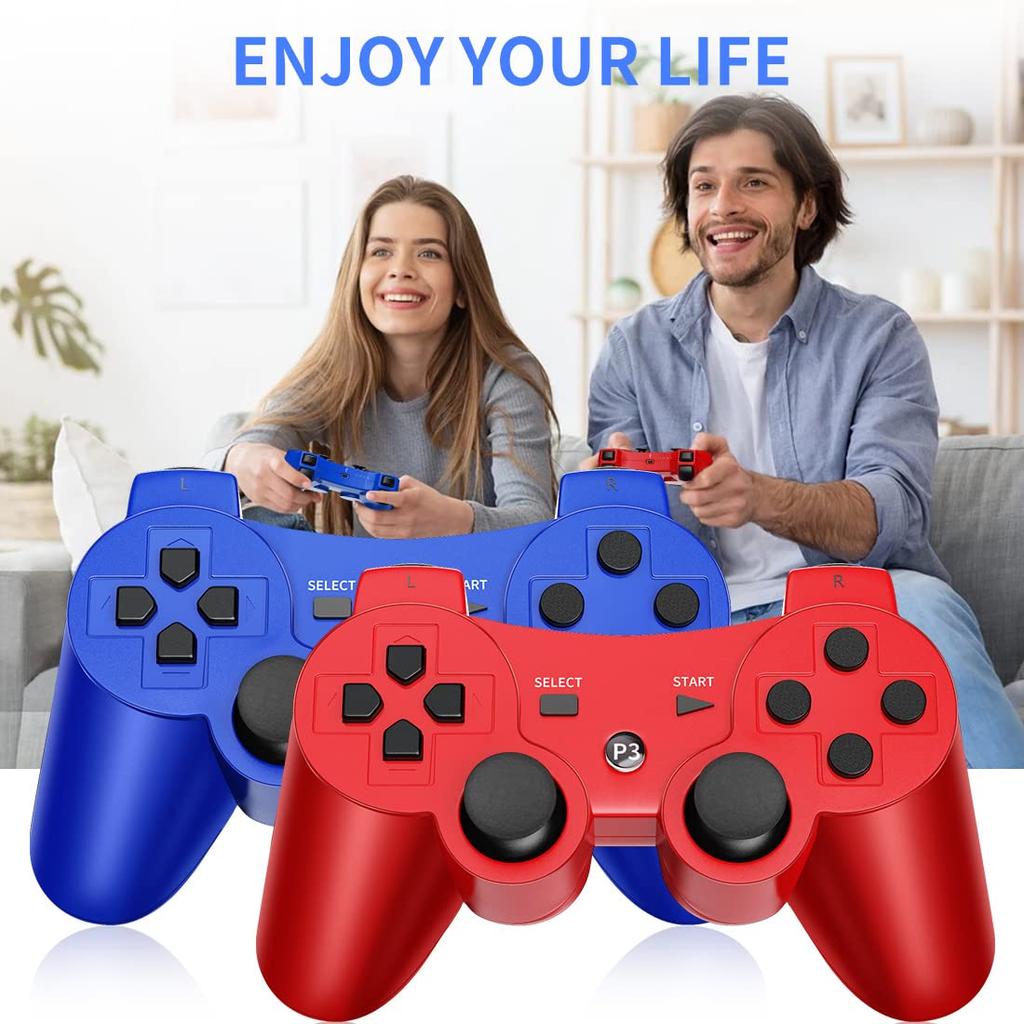 Wireless Bluetooth Game Controllers Game Gamepad Rechargeable with Motion-sensing system for Sony PS3 Playstation 3