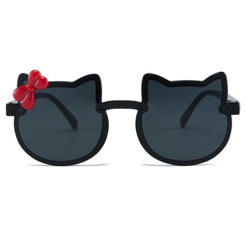 New Sunglasses Children's Sunglasses Little Girl Cartoon Cute Super Cute Baby Sunshade Colored Glasses