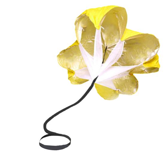 Widerstandsfallschirm, verstellbarer Bund, verschleißfest, gute Zähigkeit, wiederverwendbar, tragbar, Laufgeschwindigkeitstraining, Beschleunigungstraining, Fitness