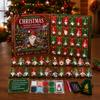 Halloween Decoration Pendant Set Gnome Advent Calendar, Christmas DIY Faux Diamond Art Calendar 31 Days Craft Kit, Handmade Hanging Ornaments