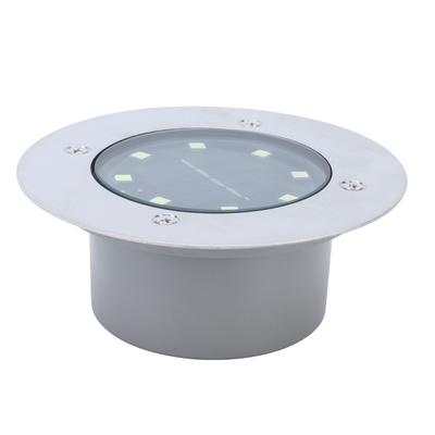 Solar Underground Lights White Light Waterproof Recessed LED Landscape Lamp for Outdoor
