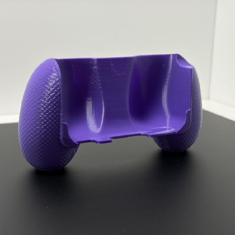 Handheld Grip Accessory for R36 Max2 Game Unit with Textured Hold Areas Rounded Form and Plastic Support for Travel Gaming Daily Use