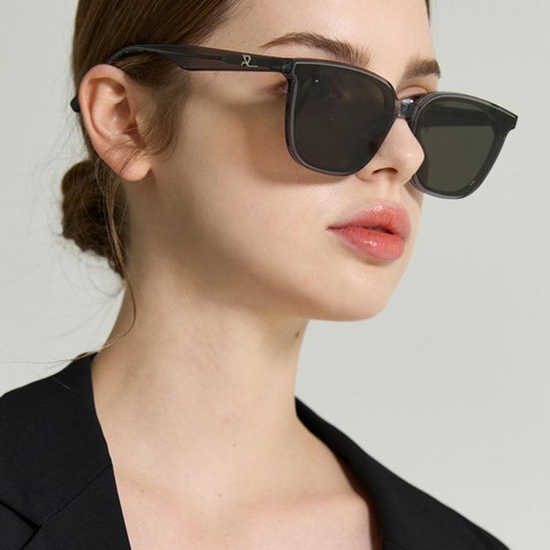 

RECLOW RECLOW LAND Acetate RLOGO Sunglasses GRAY FREE