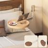 Wall Mounted Coffee Table Folding Side Table Modern Bedroom Small Round Tables Luxury Folding Tea Desk Living Room Furniture