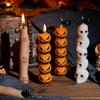 Halloween Finger Pumpkin Skull Scented Candle Christmas Socks Gift Horror Holiday Party Decoration