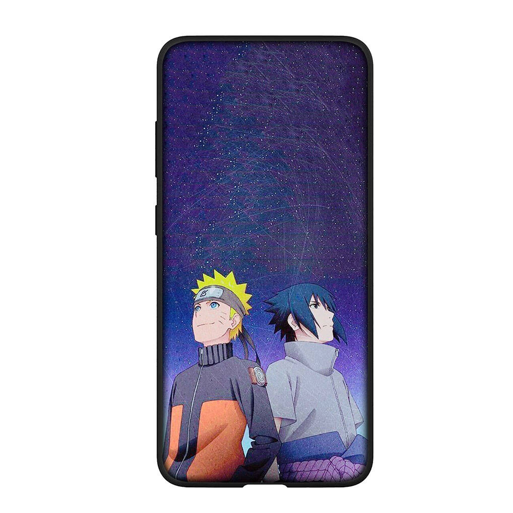 for Samsung Galaxy S25 S24 S23 iPhone 17 16 15 Xiaomi Redmi Note 14 13 12 11 Plus Pro Max XR Phone Case Lovely Uchiha Sasuke Naruto OPPO Huawei Cover