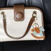 Shake Pegasus Keychain Creative Pony Bag Pendant Leather Trojan Horse Car Pendant Animal Elements