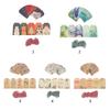 50PCS Merry Christmas DIY Kraft Tags Labels Gift Wrapping Paper Hang Tags Santa Claus Paper Cards Xmas Party Supplies